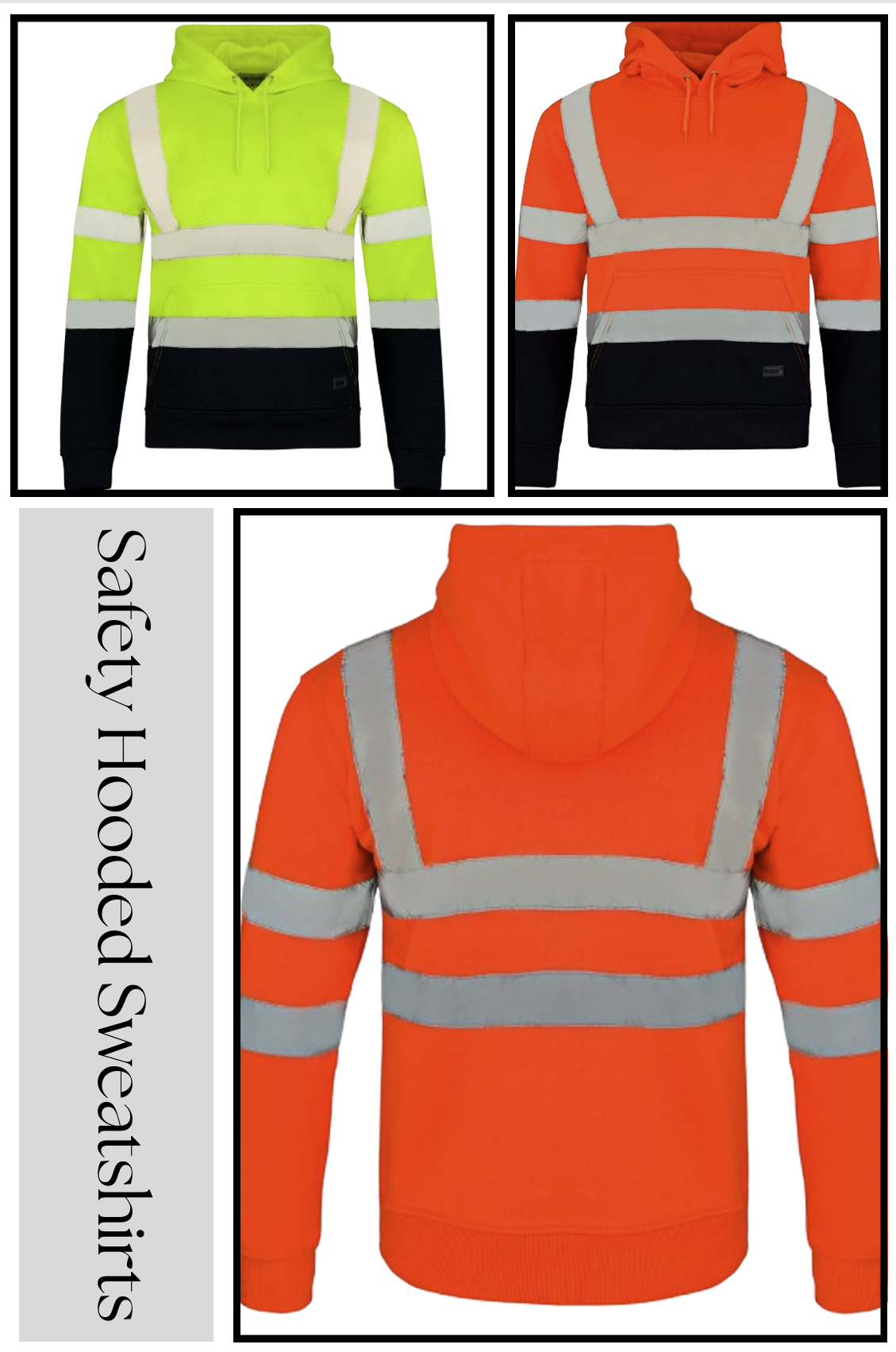 Safety Reflective Hooded Apparel